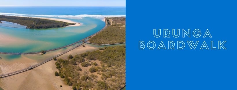 Urunga boardwalk and breakwall