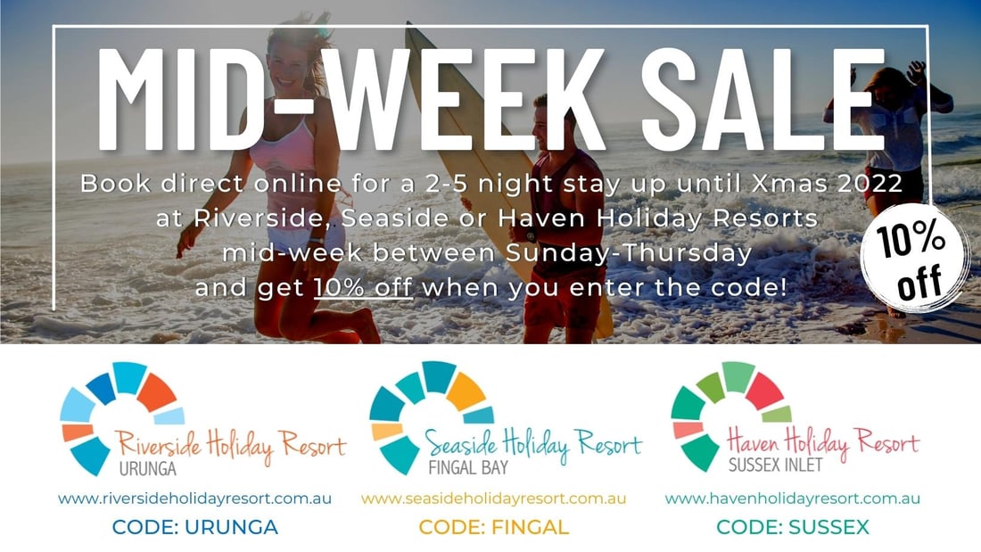 Club Holiday Resorts Mid-Week Sale Dec 2022