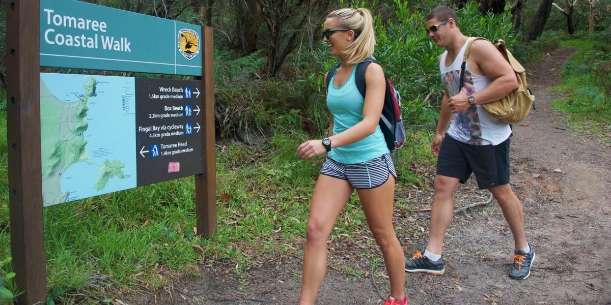Bushwalking, Tomaree National Park NSW - Destination Port Stephens