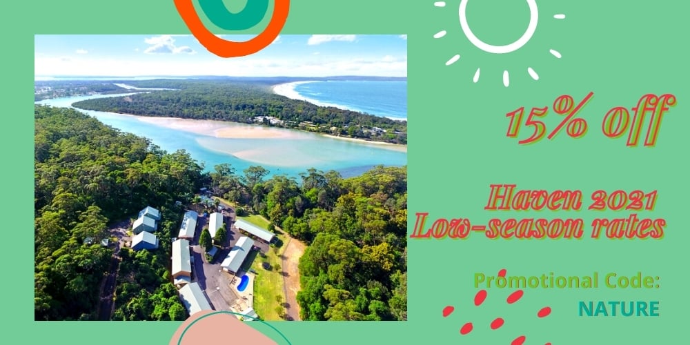 Haven Holiday Resort Sussex Inlet NSW Low-Season Sale 2021 