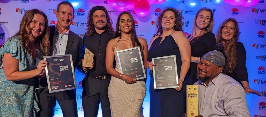 Coffs Coast and Urunga Winners at the NSW Tourism Awards 2022 image by Coffs Coast Food & Wine Festival