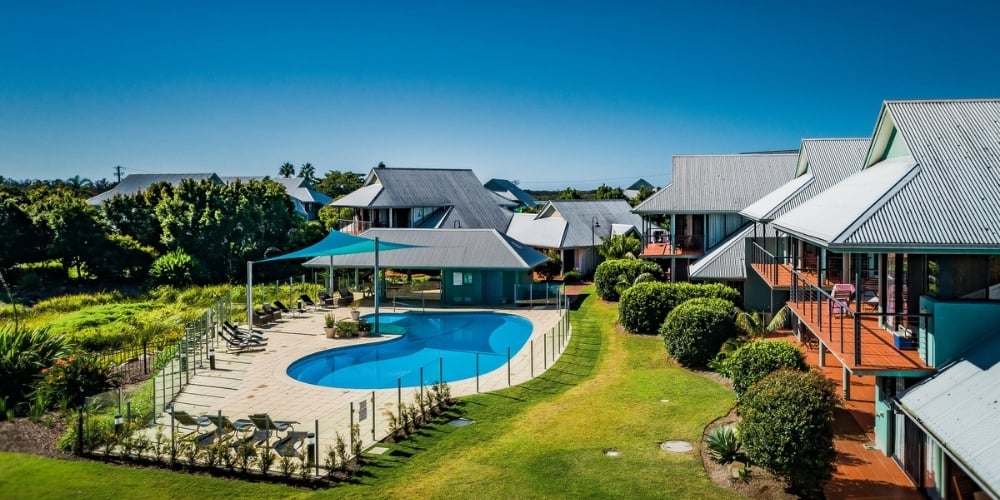 Pool at Riverside Holiday Resort Urunga NSW