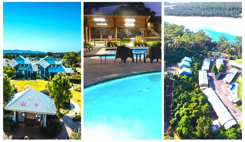 Riverside, Seaside and Haven Holiday Resorts in Urunga, Fingal Bay and Sussex Inlet NSW