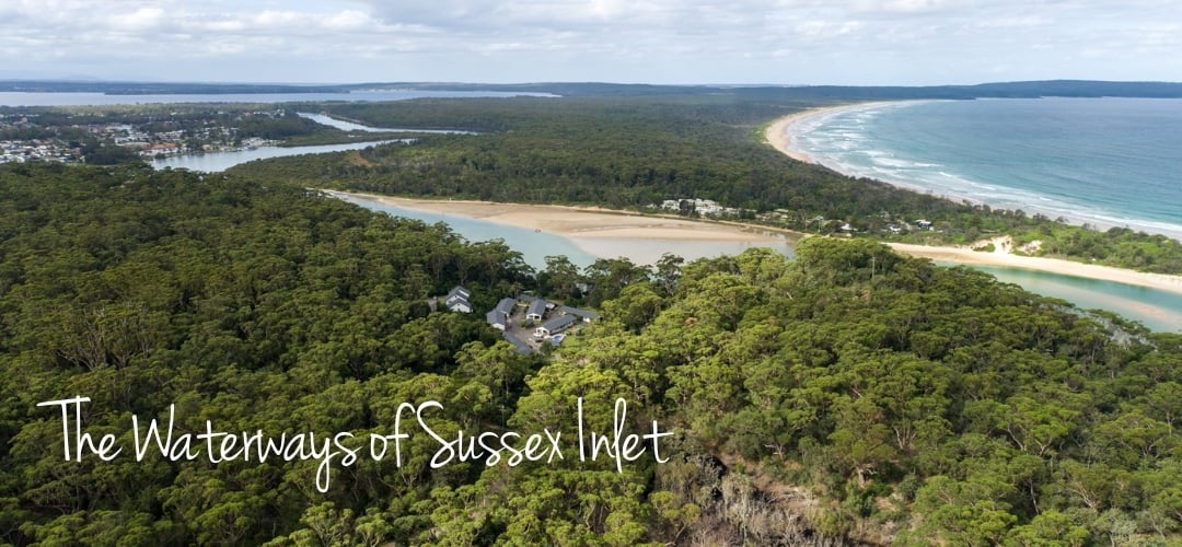 The waterways of Sussex Inlet, NSW South Coast Australia
