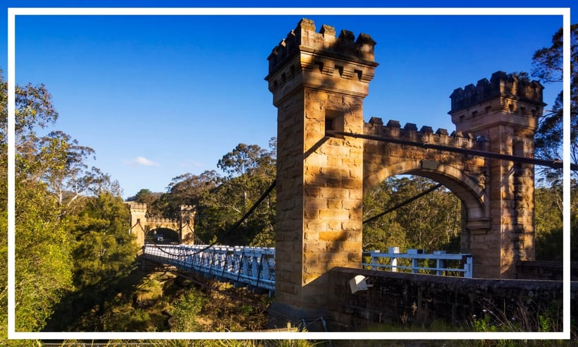 Hamden Bridge, Kangaroo Valley, NSW, Australia 