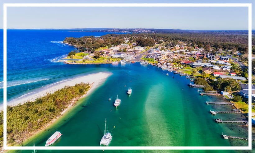 Huskisson on Jervis Bay, NSW, Australia -1