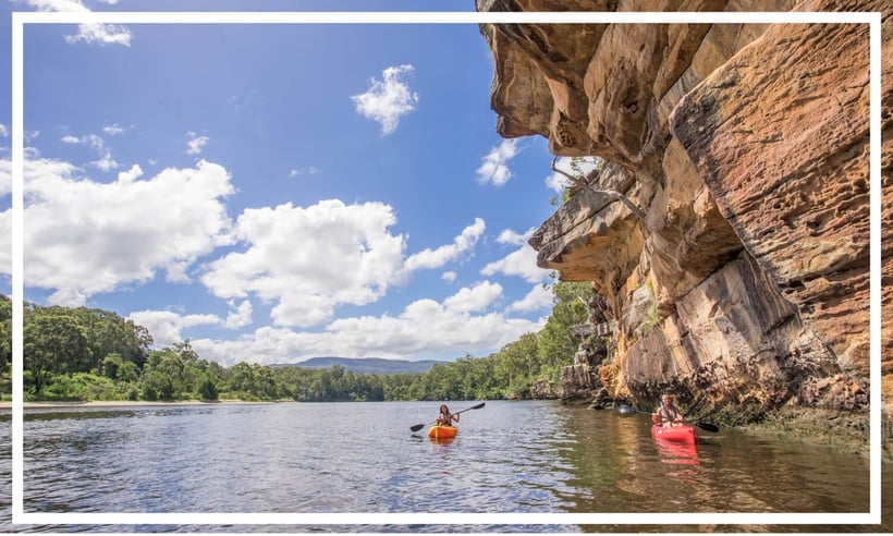 Kayaking, Shoalhaven River near Nowra by Destination NSW