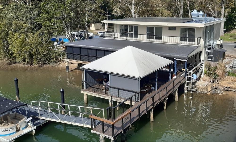 Anchors Wharf Urunga almost completed renovations