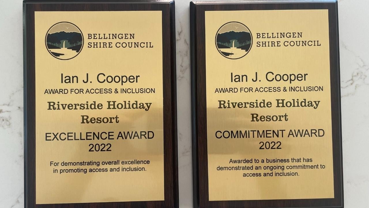 Ian J Cooper Award - Riverside Holiday Resort Urunga