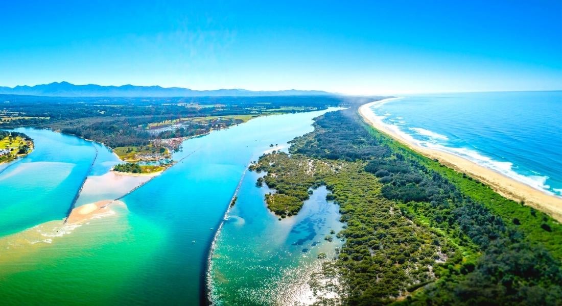Urunga Island and North Beach, plus the Kalang and Bellinger Rivers 