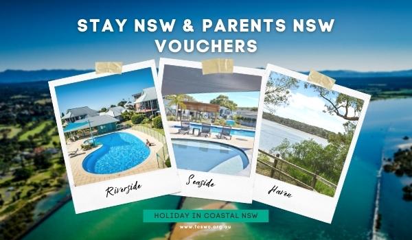 Use your Stay NSW and Parents NSW vouchers on holiday accommodation at Club Holiday Resorts